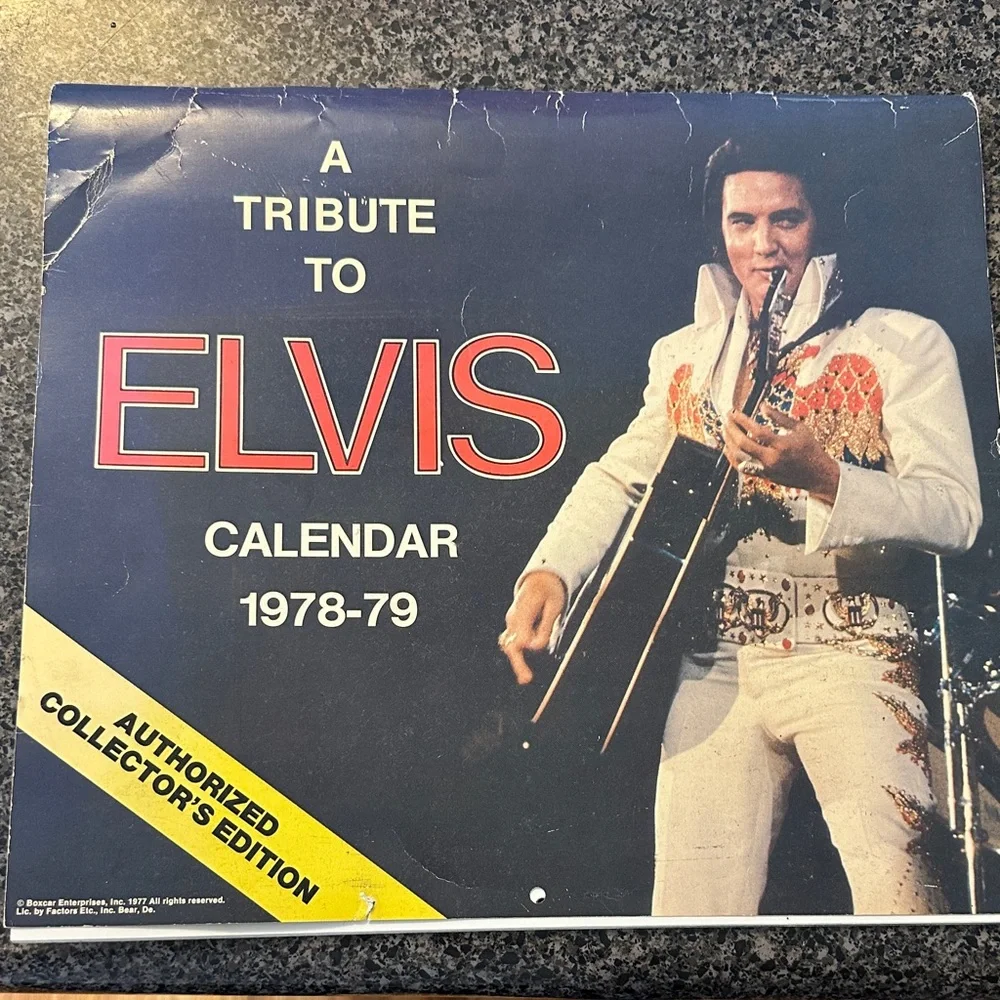 A Tribute to Elvis Calendar 1978-79